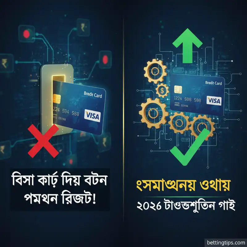 ভিসা কার্ড দিয়ে বেটিং পেমেন্ট রিজেক্ট সমাধানের উপায়