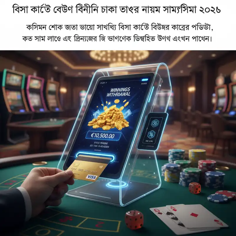 ভিসা কার্ডে টাকা তোলার পদ্ধতি ২০২৬